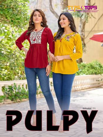 Pulpy Vol 11 By Tips & Tops Designer Short Top Collection